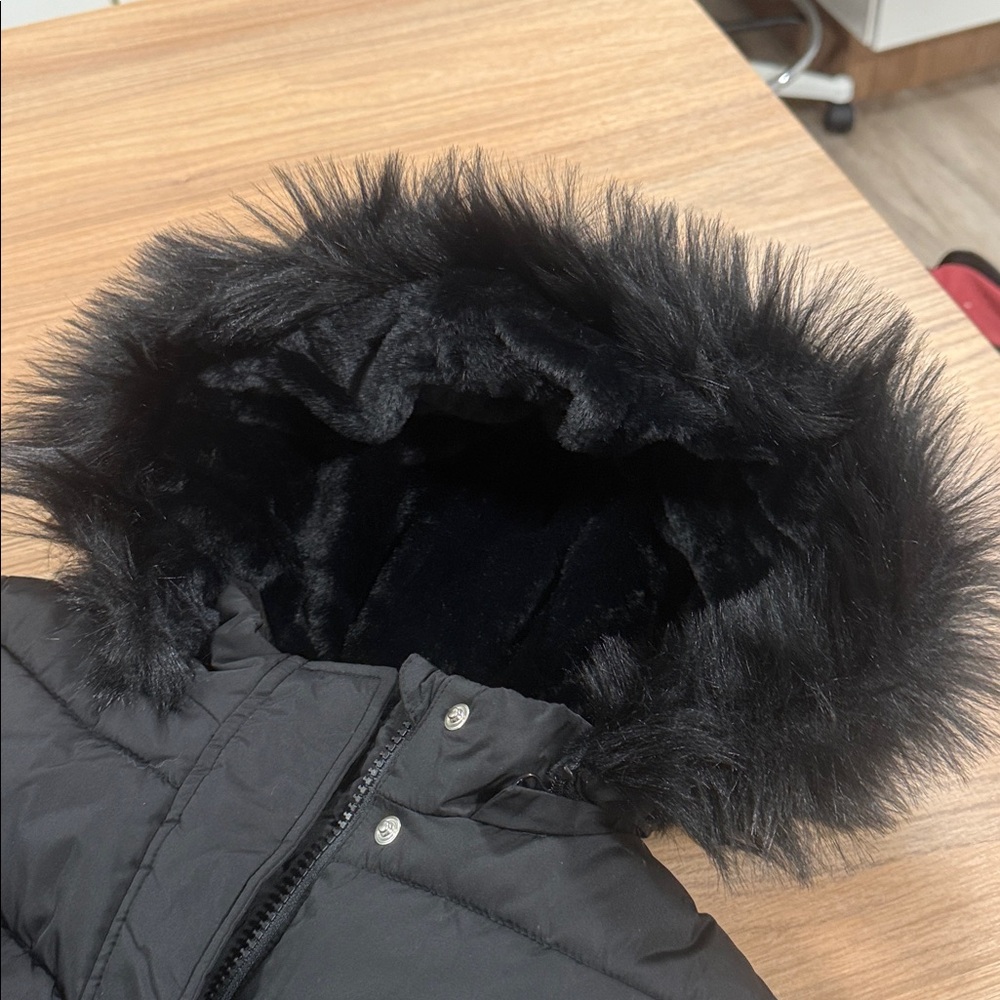 Members Mark black girls puffer jacket - Picture 5 of 8